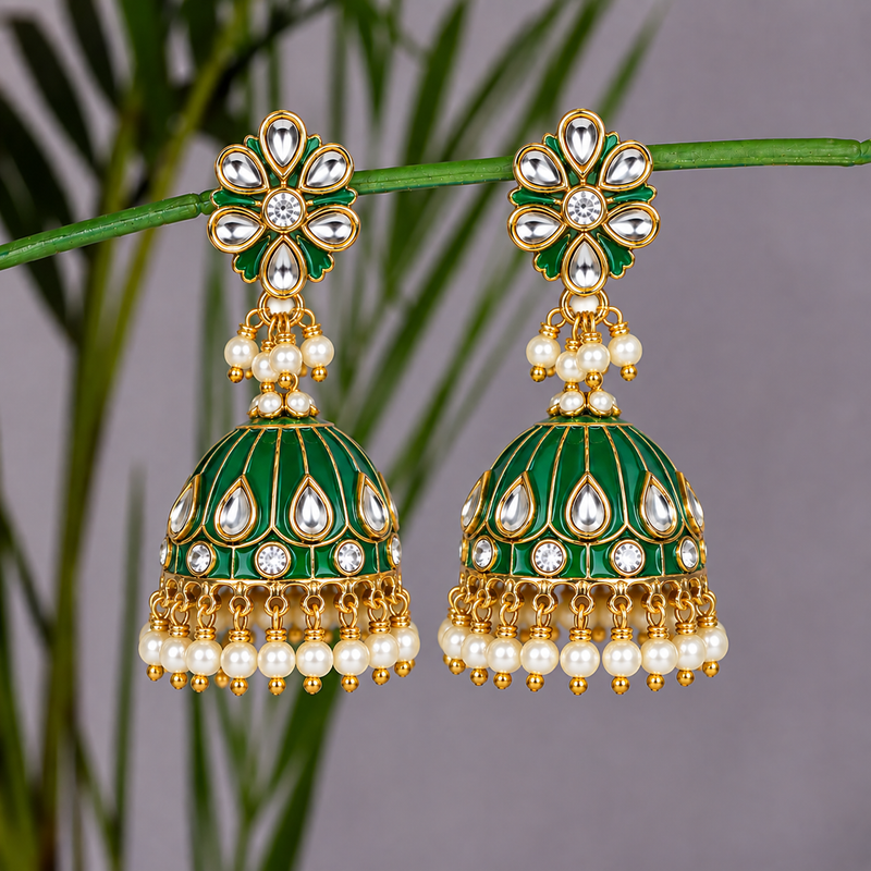 Meenakari Earrings