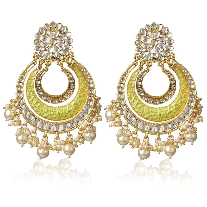 Multiple Layered Chandbali Earring For Women